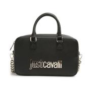 Zwarte handtas voor vrouwen Just Cavalli , Black , Dames