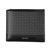 Elegante Zwarte RFID-Portemonnee Calvin Klein , Black , Heren