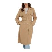 Desert Storm Trenchcoat voor vrouwen Guess , Brown , Dames