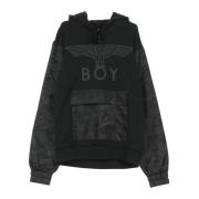 Zwarte Camo Hoodie voor Mannen BOY London , Black , Heren