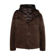 Stijlvolle Outerwear Medium Jas voor Mannen C.p. Company , Brown , Her...