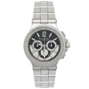 Pre-owned Stainless Steel watches Bvlgari Vintage , Gray , Heren