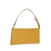 Pre-owned Leather louis-vuitton-bags Louis Vuitton Vintage , Yellow , ...