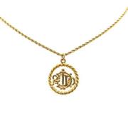 Pre-owned Metal dior-jewelry Dior Vintage , Yellow , Dames