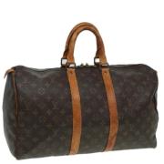 Pre-owned Canvas louis-vuitton-bags Louis Vuitton Vintage , Brown , Da...