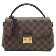 Pre-owned Canvas handbags Louis Vuitton Vintage , Brown , Dames