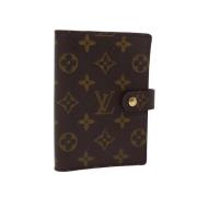 Pre-owned Canvas home-office Louis Vuitton Vintage , Brown , Dames