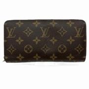 Pre-owned Canvas wallets Louis Vuitton Vintage , Brown , Dames