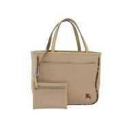 Pre-owned Canvas handbags Burberry Vintage , Beige , Dames