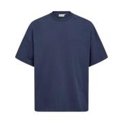 Oversized T-shirt Korte Mouw Resteröds , Blue , Heren