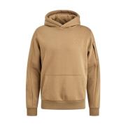 Cross Fleece Hoodie voor Mannen PME Legend , Brown , Heren