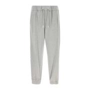 Comfortabele grijze katoenen joggers voor heren Wooyoungmi , Gray , He...