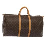 Pre-owned Canvas louis-vuitton-bags Louis Vuitton Vintage , Brown , Da...