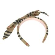 Pre-owned Canvas hair-accessories Burberry Vintage , Beige , Dames