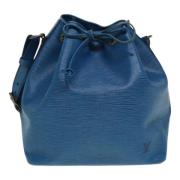 Pre-owned Leather louis-vuitton-bags Louis Vuitton Vintage , Blue , Da...