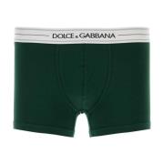 Kleurrijk Katoenen Boxerset Dolce & Gabbana , Green , Heren