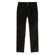 Italiaanse katoenen elastaan jeans Brioni , Brown , Heren