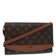 Pre-owned Canvas louis-vuitton-bags Louis Vuitton Vintage , Brown , Da...