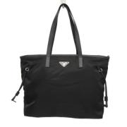 Pre-owned Fabric totes Prada Vintage , Black , Dames