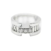 Pre-owned White Gold rings Tiffany & Co. Pre-owned , Gray , Dames