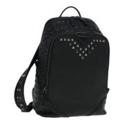 Pre-owned Leather backpacks MCM Pre-owned , Black , Dames