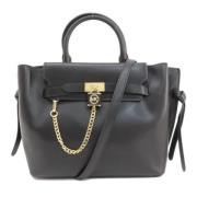 Pre-owned Leather handbags Michael Kors Pre-owned , Black , Dames