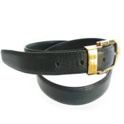 Pre-owned Metal belts Louis Vuitton Vintage , Black , Heren