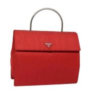 Pre-owned Nylon prada-bags Prada Vintage , Red , Dames