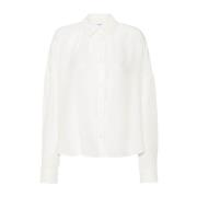 Natuurlijke Shirt Model 5487 Aspesi , White , Dames