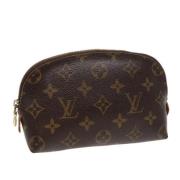 Pre-owned Canvas louis-vuitton-bags Louis Vuitton Vintage , Brown , Da...