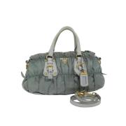 Pre-owned Nylon prada-bags Prada Vintage , Green , Dames