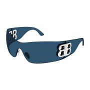 Bb0359S 002 Sunglasses Balenciaga , Blue , Dames