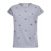 Stijlvolle T-shirts en Polos Kaos , Gray , Dames