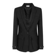 Getailleerd Jasje Coperni , Black , Dames