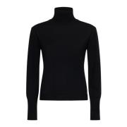 Zwarte Sweaters Collectie Kaos , Black , Dames