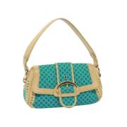 Pre-owned Canvas celine-bags Celine Vintage , Blue , Dames