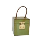 Pre-owned Leather louis-vuitton-bags Louis Vuitton Vintage , Green , D...