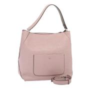 Pre-owned Leather shoulder-bags MCM Pre-owned , Pink , Dames