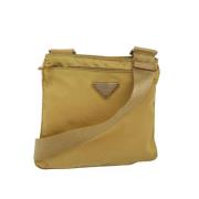 Pre-owned Nylon prada-bags Prada Vintage , Yellow , Dames