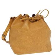 Pre-owned Leather louis-vuitton-bags Louis Vuitton Vintage , Yellow , ...