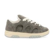 Suede Gray Stijlvol Model Santha , Gray , Heren