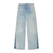 Jeans met vintage-effect Chloé , Blue , Dames