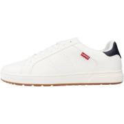 Stijlvolle Piper Sneakers voor Mannen Levi's , White , Heren