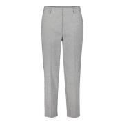 Casual Geplooide Broek Betty & Co , Gray , Dames