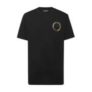 Katoenen T-shirt Plein Sport , Black , Heren