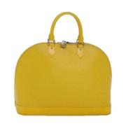 Pre-owned Leather louis-vuitton-bags Louis Vuitton Vintage , Yellow , ...