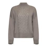 Stijlvolle Sweaters Collectie Kaos , Beige , Dames