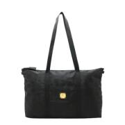 Pre-owned Nylon shoulder-bags MCM Pre-owned , Black , Dames