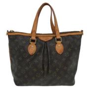 Pre-owned Canvas totes Louis Vuitton Vintage , Brown , Dames