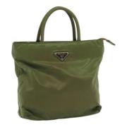 Pre-owned Nylon prada-bags Prada Vintage , Green , Dames